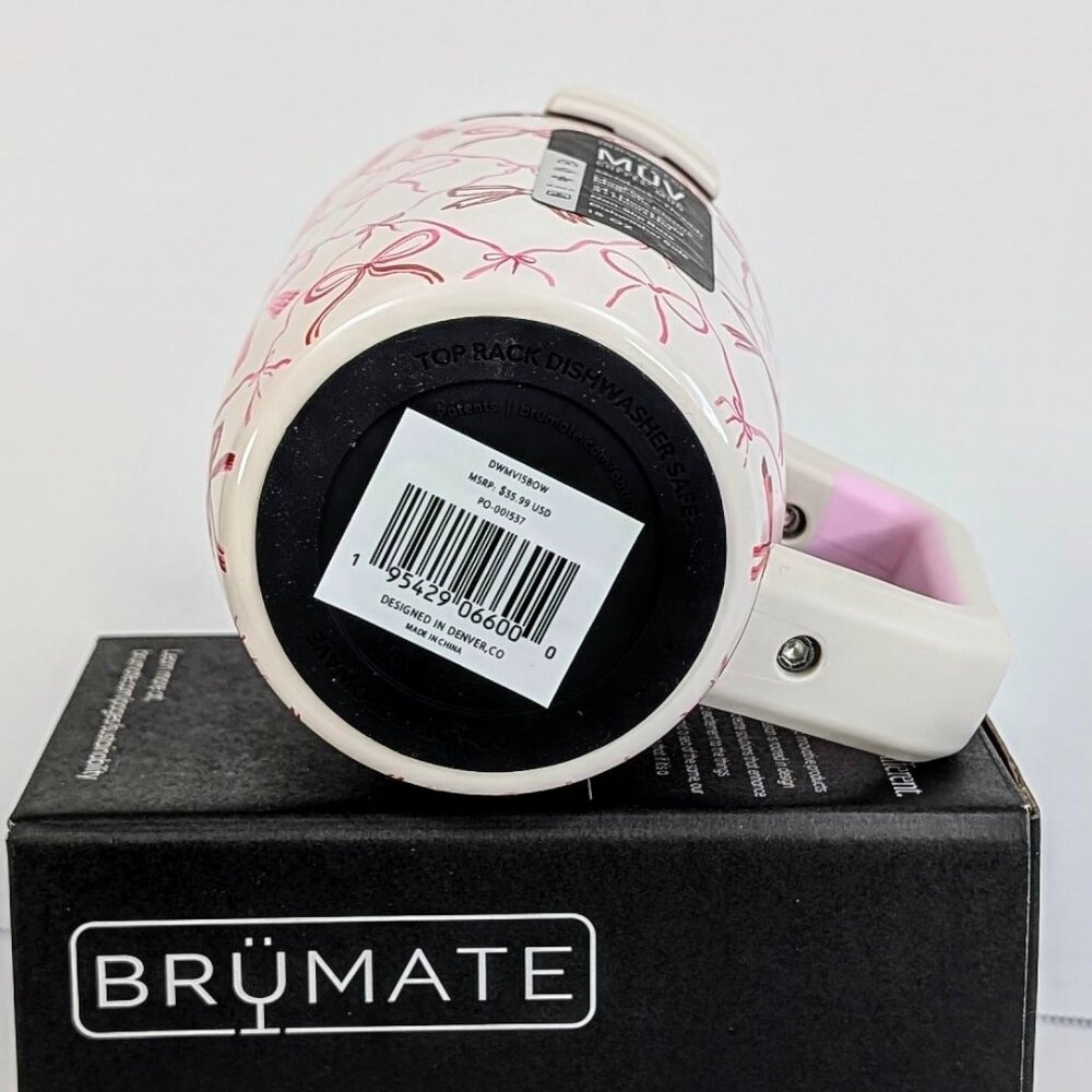 NWT LIMITED EDITION BruMate Müv 15oz, BOWS 🎀 - Picture 4 of 5